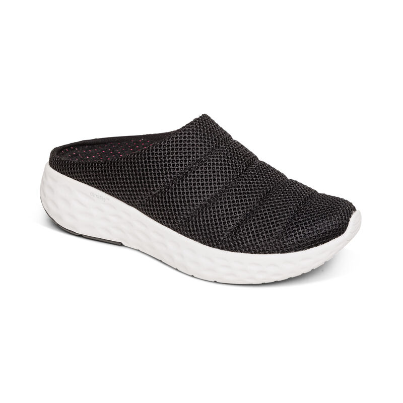 Slip On Sneakers Aetrex Harley Donna Nere | VOW4426AR