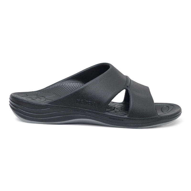 Ciabatte Aetrex Bali Orthotic Uomo Nere | ZHV191AT