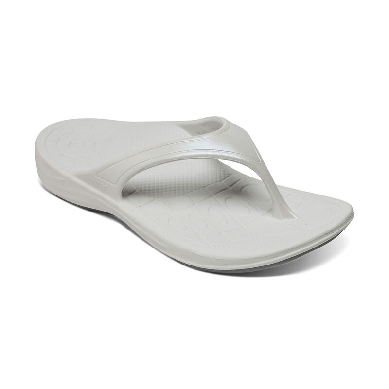 Infradito Aetrex Fiji Orthotic Donna Bianche | BTN4641HU