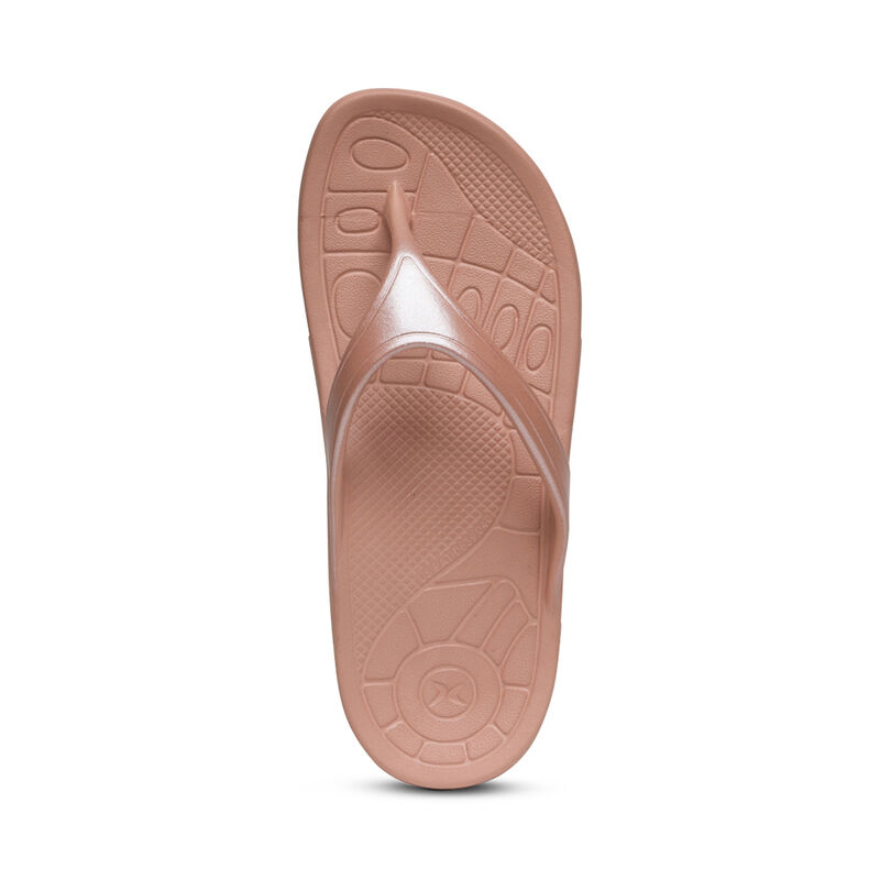 Infradito Aetrex Fiji Orthotic Donna Rosa | VHS7362ZT