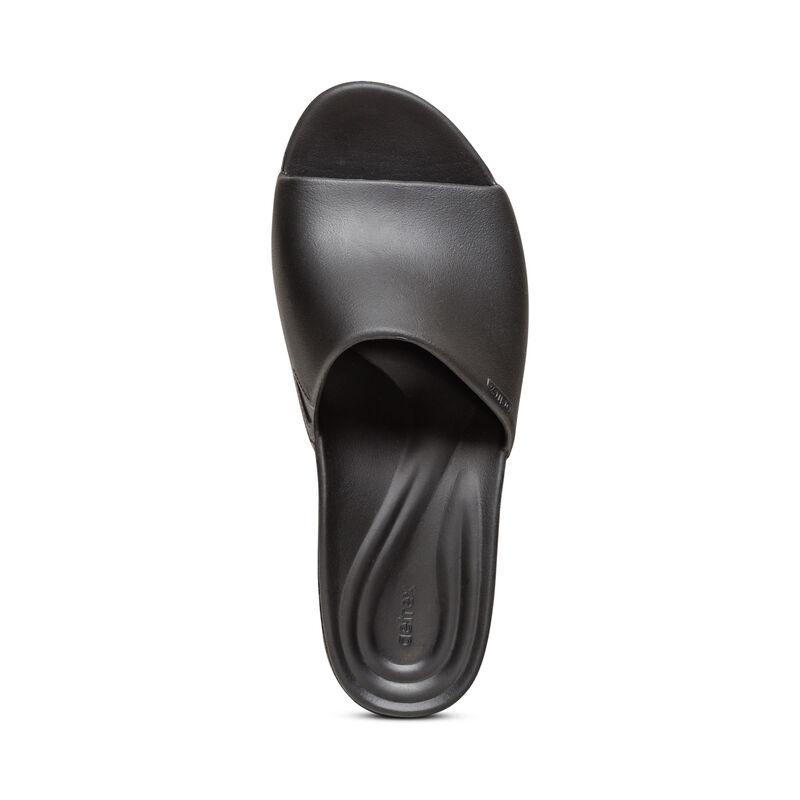 Sandali con Zeppa Aetrex Jamie Orthotic Donna Nere | HFV9126BO