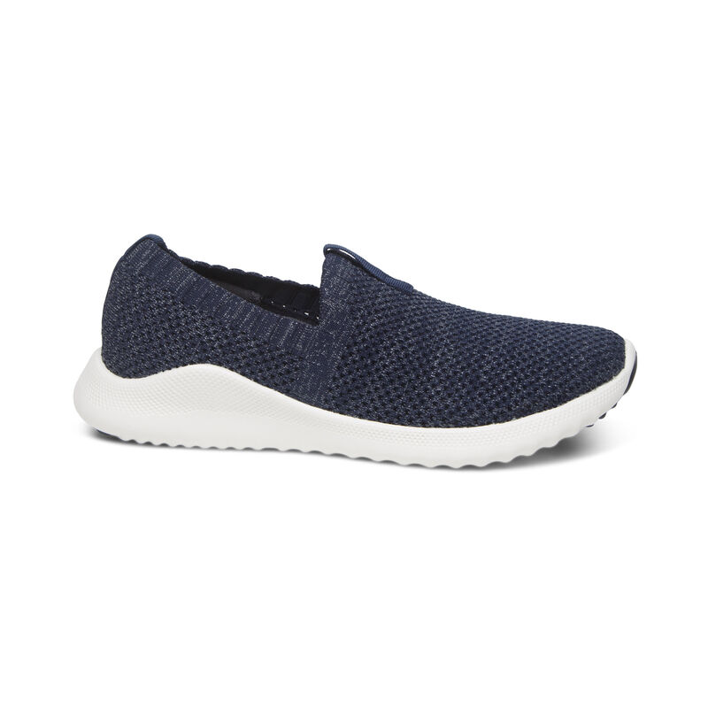 Scarpe Da Ginnastica Aetrex Angie Arch Support Donna Blu Marino | AWJ2270DN