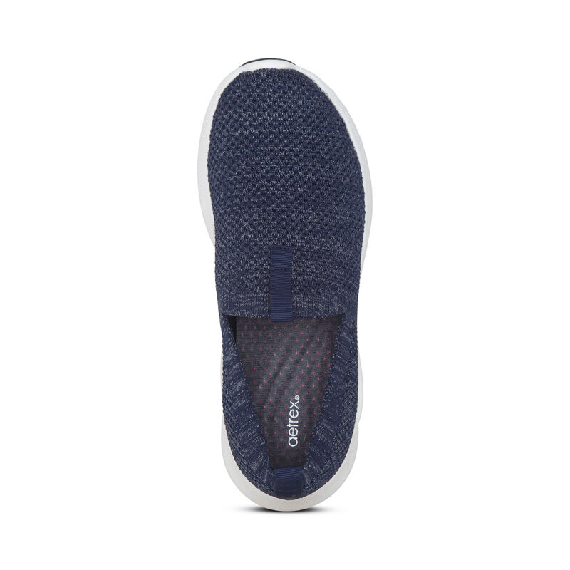 Scarpe Da Ginnastica Aetrex Angie Arch Support Donna Blu Marino | AWJ2270DN