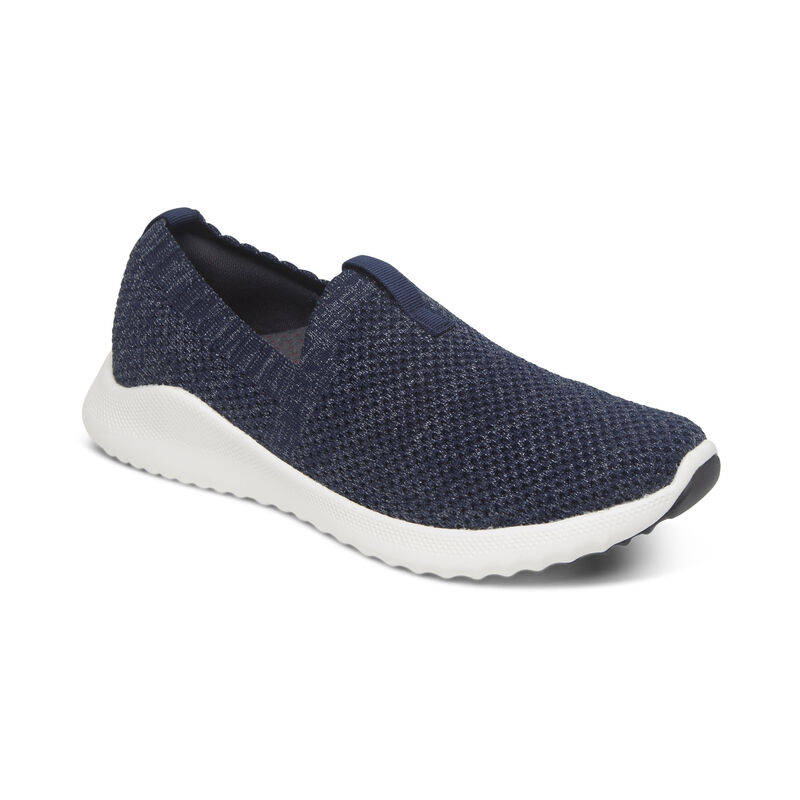 Scarpe Da Ginnastica Aetrex Angie Arch Support Donna Blu Marino | AWJ2270DN