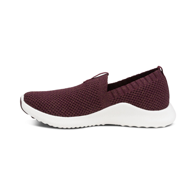 Scarpe Da Ginnastica Aetrex Angie Arch Support Donna Rosse | IEU542ME