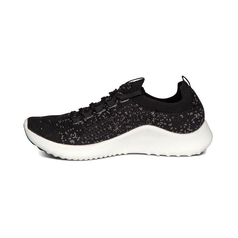 Scarpe Da Ginnastica Aetrex Carly Arch Support Donna Nere | KFJ5733OB