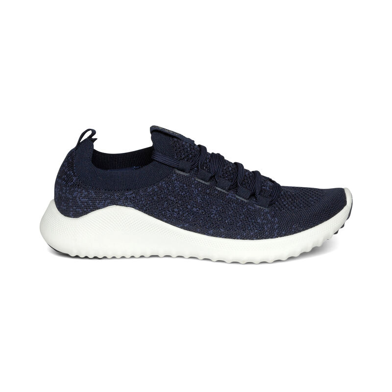 Scarpe Da Ginnastica Aetrex Carly Arch Support Donna Blu Marino | RDV4649OA