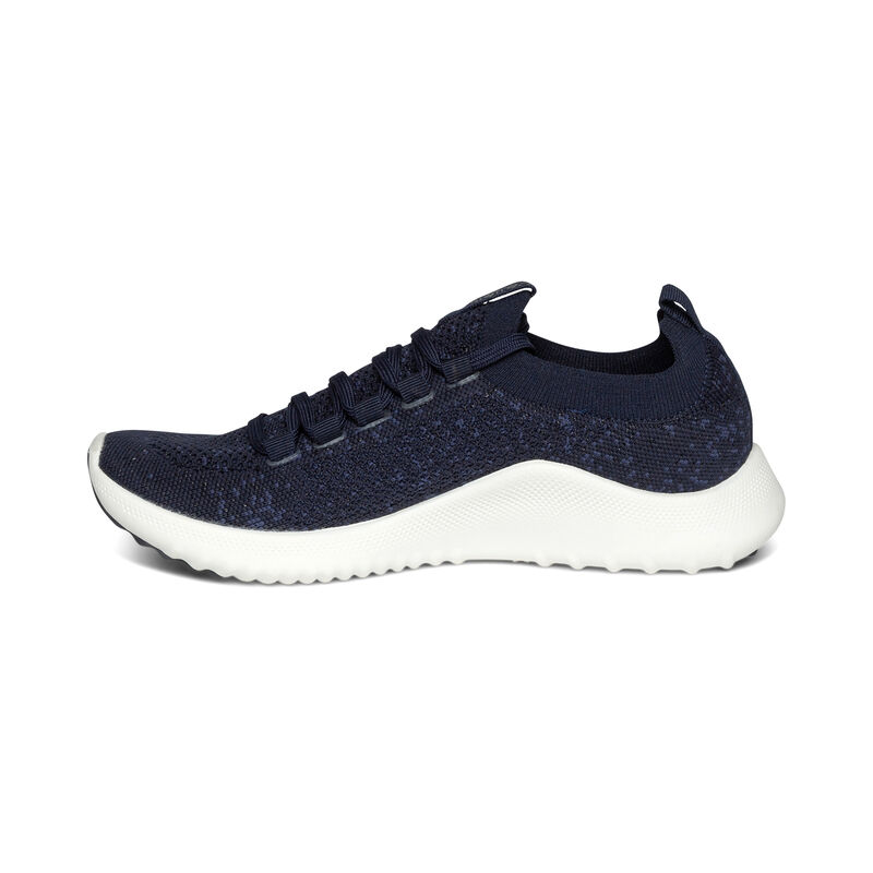 Scarpe Da Ginnastica Aetrex Carly Arch Support Donna Blu Marino | RDV4649OA