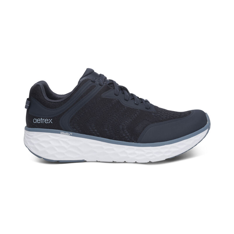 Scarpe Da Ginnastica Aetrex Chase Arch Support Uomo Blu Marino | AGO1889AX