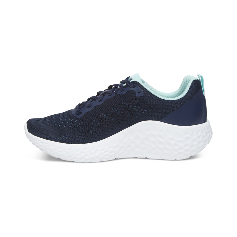 Scarpe Da Ginnastica Aetrex Danika Arch Support Donna Blu Marino | GEW3763ZG