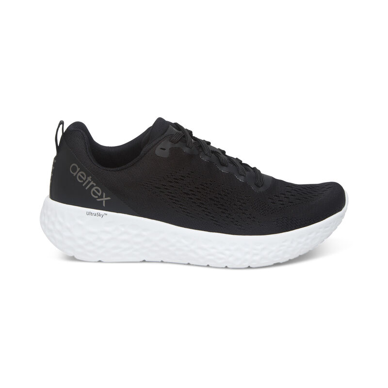 Scarpe Da Ginnastica Aetrex Danika Arch Support Donna Nere | NUH8132ZU