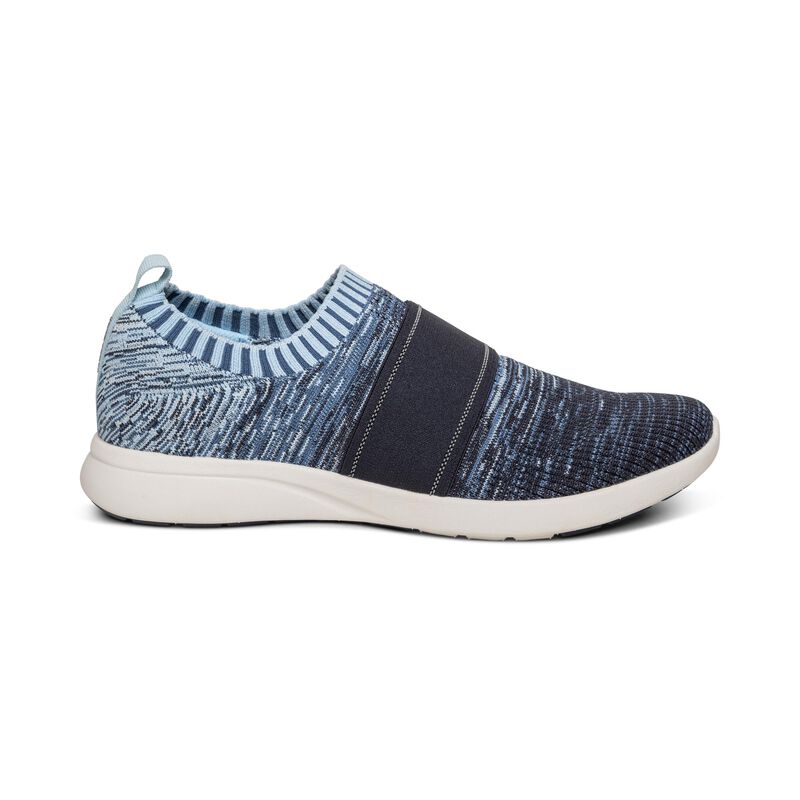 Scarpe Da Ginnastica Aetrex Demi Arch Support Donna Blu | VQS2481AQ