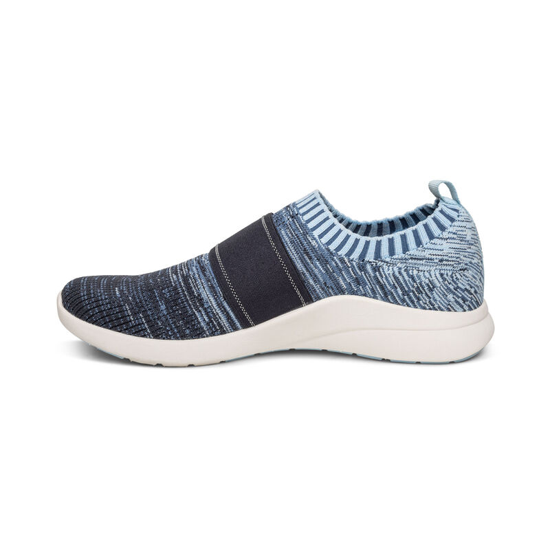 Scarpe Da Ginnastica Aetrex Demi Arch Support Donna Blu | VQS2481AQ