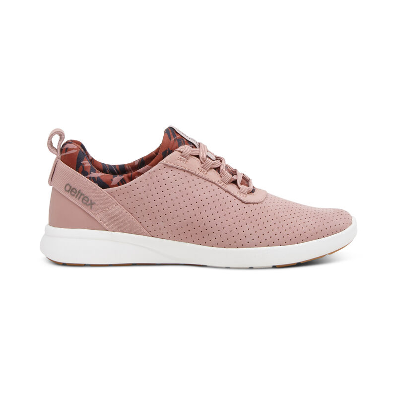 Scarpe Da Ginnastica Aetrex Kora Arch Support Donna Rosa | IVP785NG