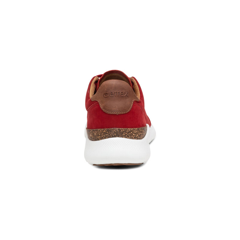 Scarpe Da Ginnastica Aetrex Laura Arch Support Donna Rosse | UWQ883LH