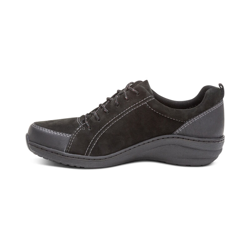 Scarpe Da Ginnastica Aetrex Mara Impermeabili Casual Hiking Donna Nere | XHY3191OR