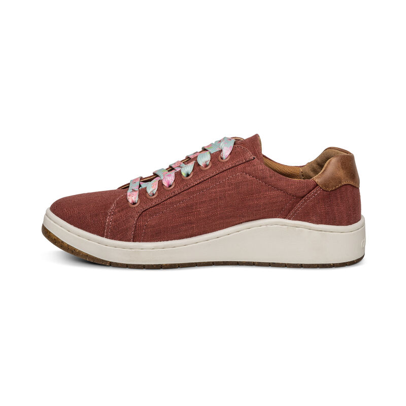 Scarpe Da Ginnastica Aetrex Renee Arch Support Donna Rosse Scuro | IOS4422KS