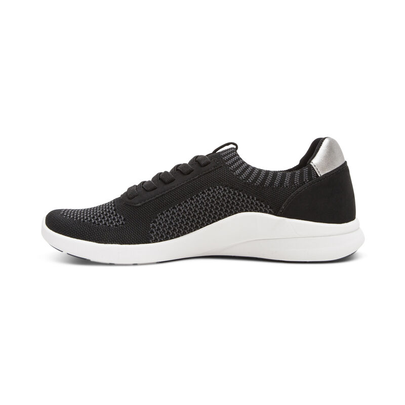 Scarpe Da Ginnastica Aetrex Teagan Arch Support Donna Nere | SRW1638MU