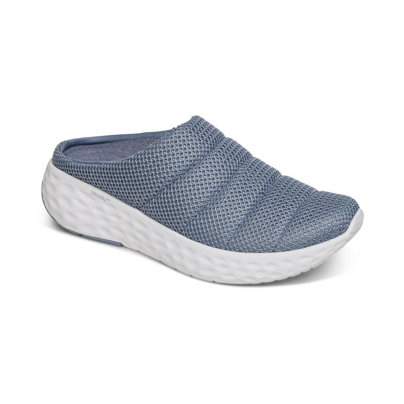 Slip On Sneakers Aetrex Harley Donna Blu | WEH7168FK