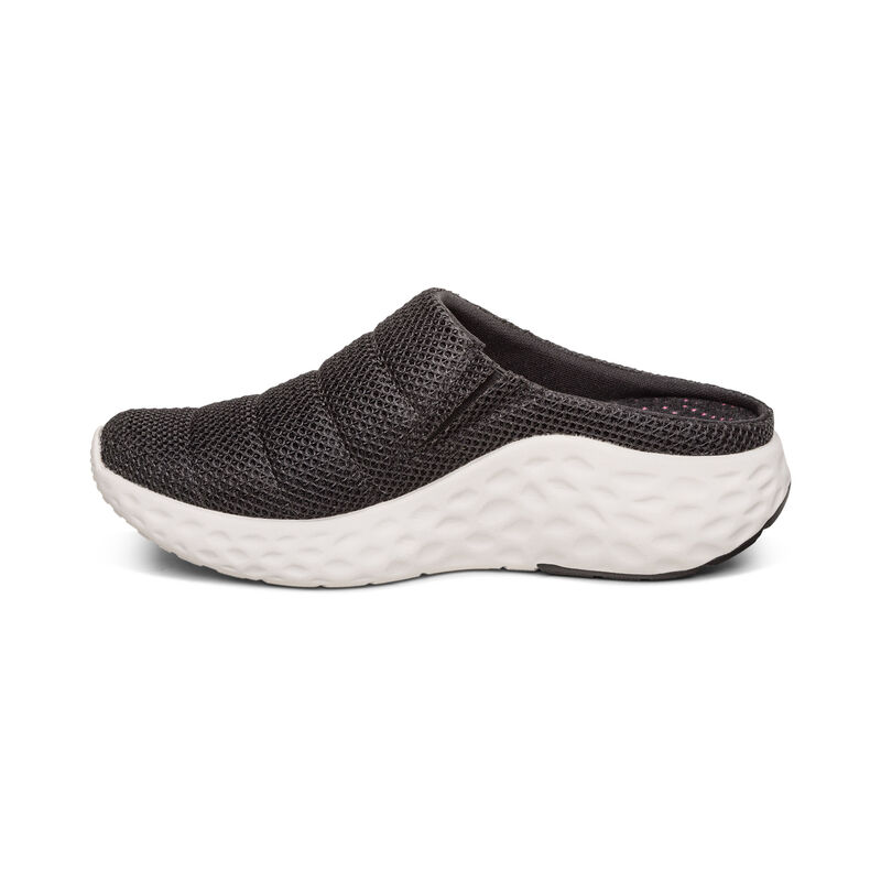 Slip On Sneakers Aetrex Harley Donna Nere | VOW4426AR