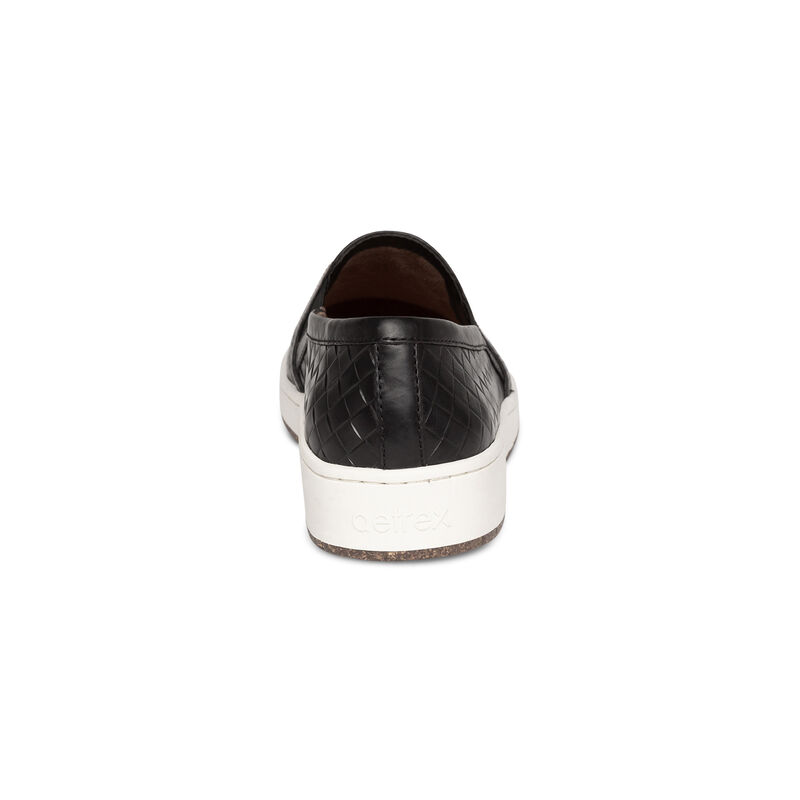 Slip On Sneakers Aetrex Kenzie Comfort Donna Nere | MQS331JY