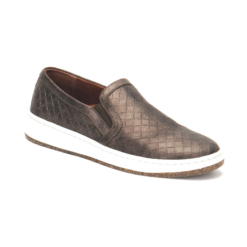 Slip On Sneakers Aetrex Kenzie Comfort Donna Marroni | VON5420HK