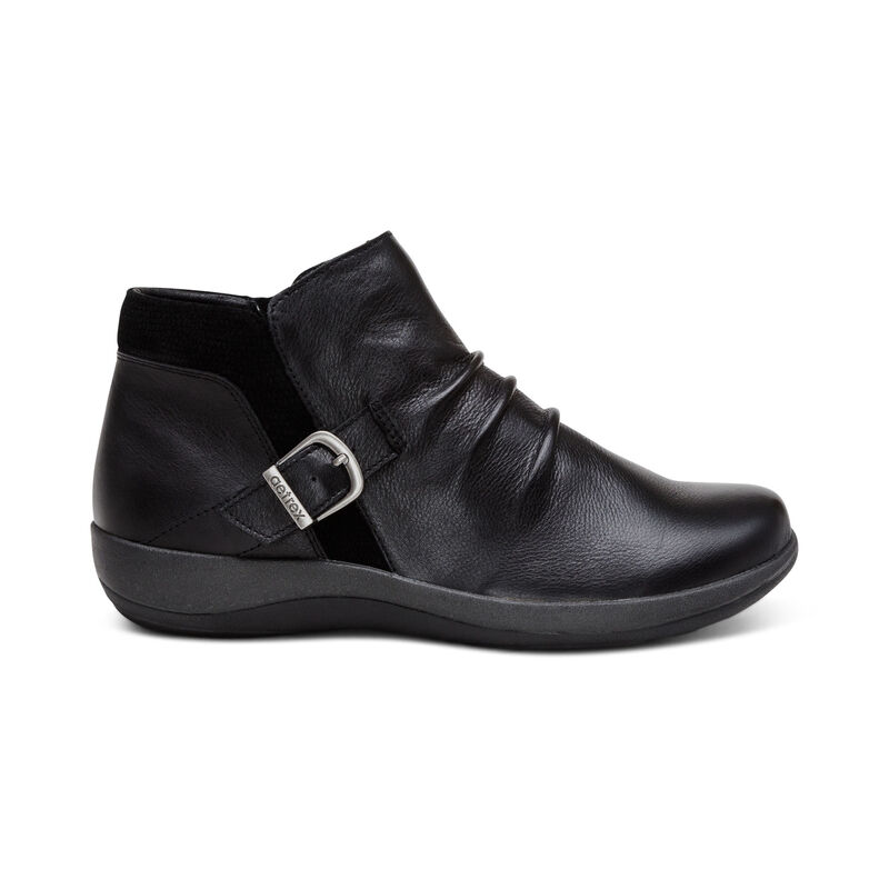 Stivaletti Aetrex Luna Ankle Donna Nere | KYL5224FD