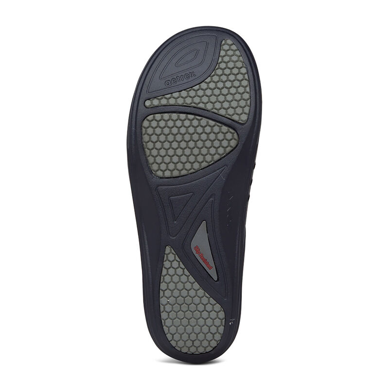 Zoccoli Aetrex Bondi Orthotic Uomo Blu Marino | ANO8625ZE