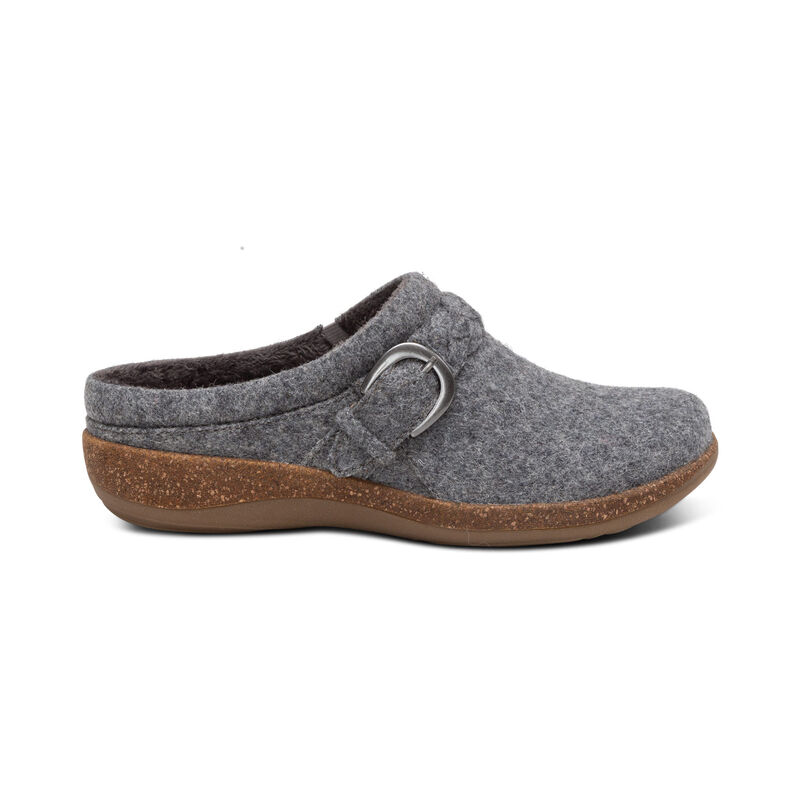 Zoccoli Aetrex Libby Comfort Donna Grigie | AGR3721NU